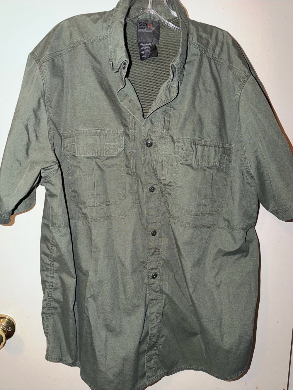 5.11 Tactical Olive Short-Sleeve Utility Shirt